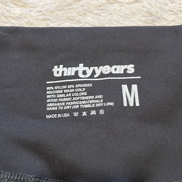 (BLACK) Thirty years seamless biker shorts - Picture 6 of 7